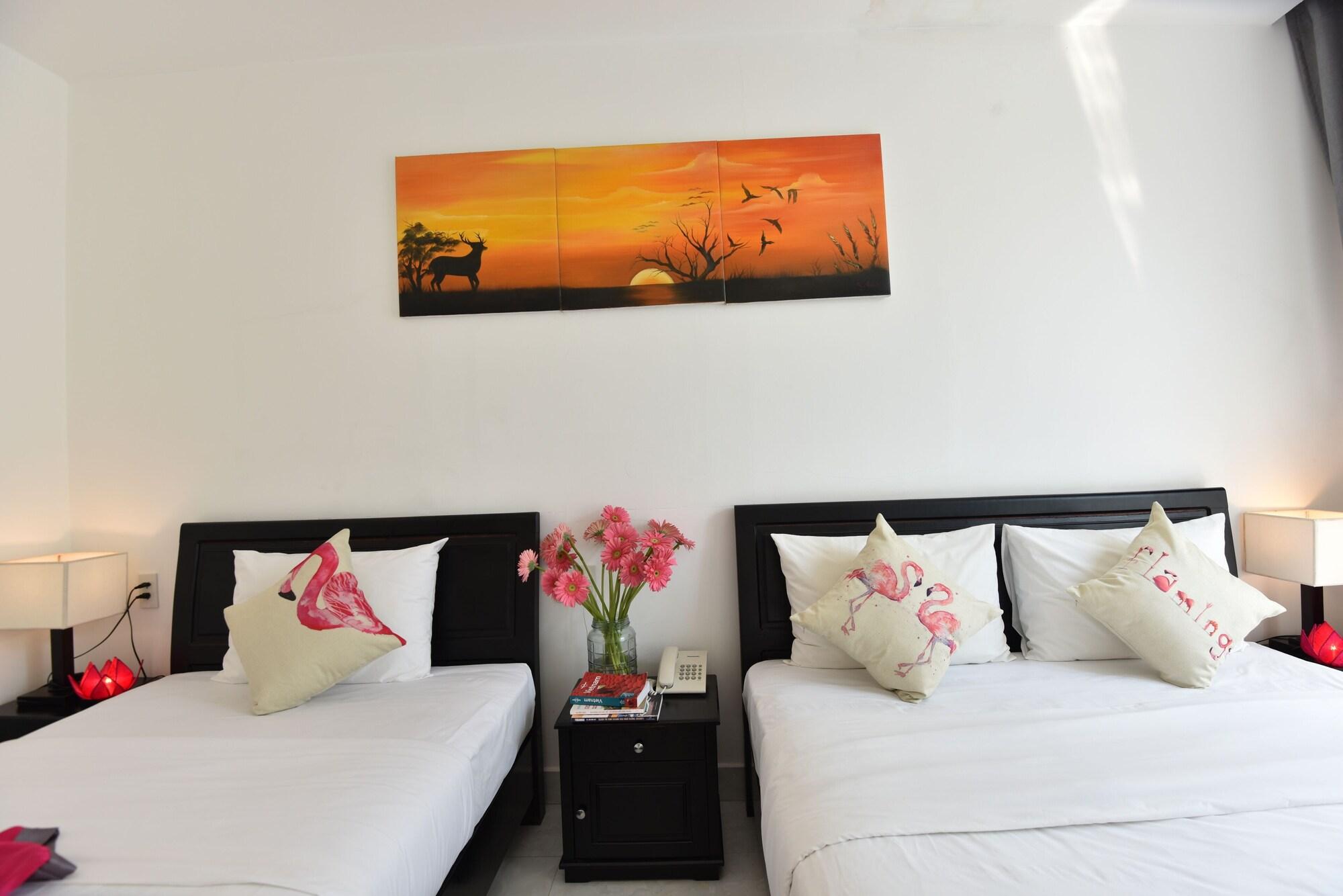 Flamingo Villa Homestay - Big Rooms With Balcony - Close To Hoi An Old Town 200M & Temple Bridge - Large Outside Pool For Sun Bathing Zewnętrze zdjęcie