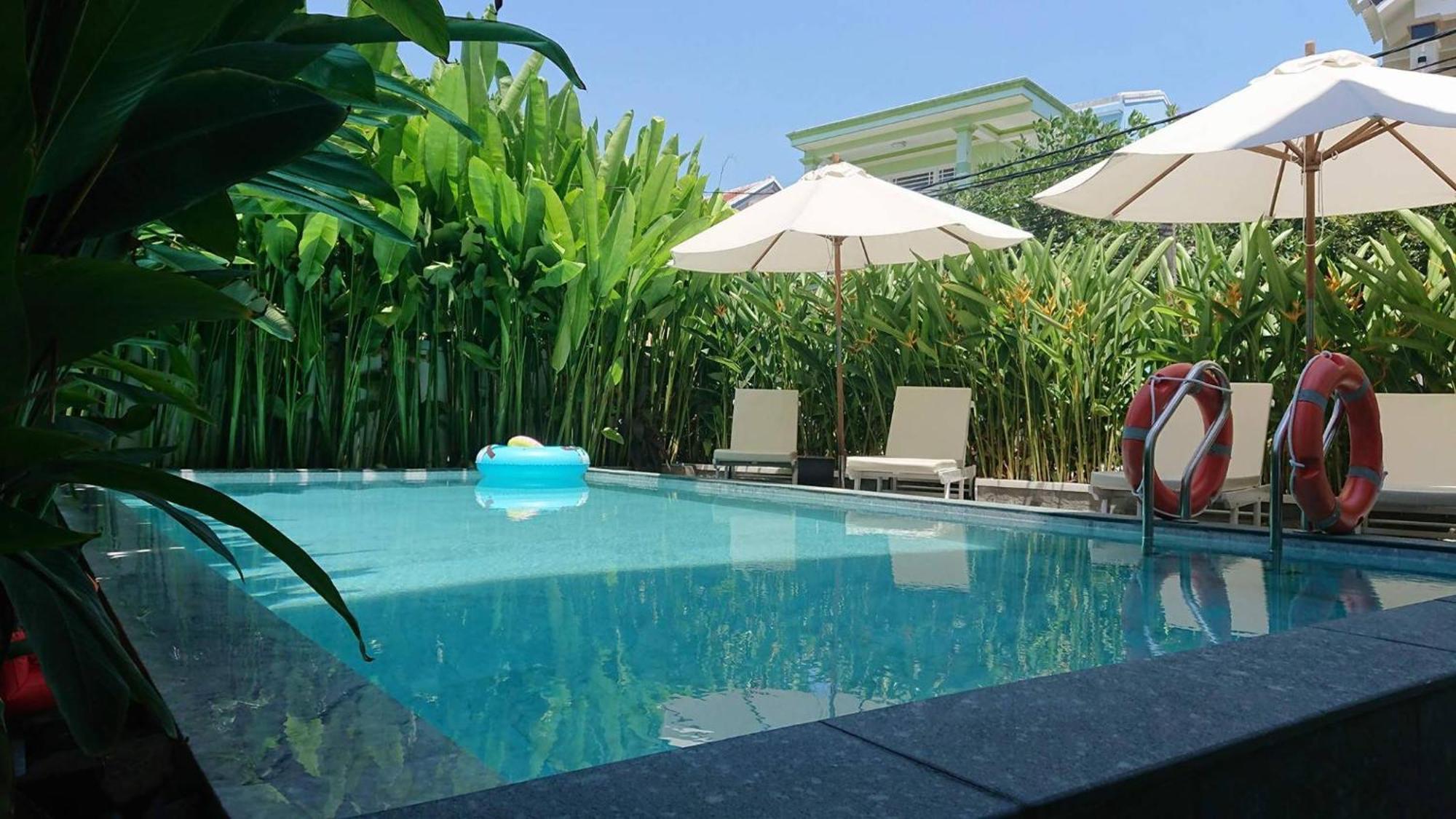 Flamingo Villa Homestay - Big Rooms With Balcony - Close To Hoi An Old Town 200M & Temple Bridge - Large Outside Pool For Sun Bathing Zewnętrze zdjęcie